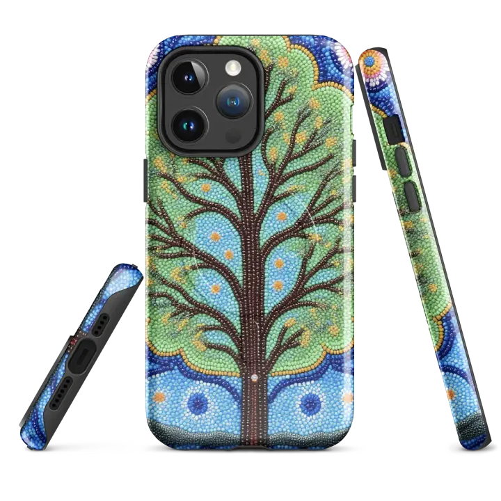 Mystic Tree Mosaic iPhone® Tough Case product image (4)