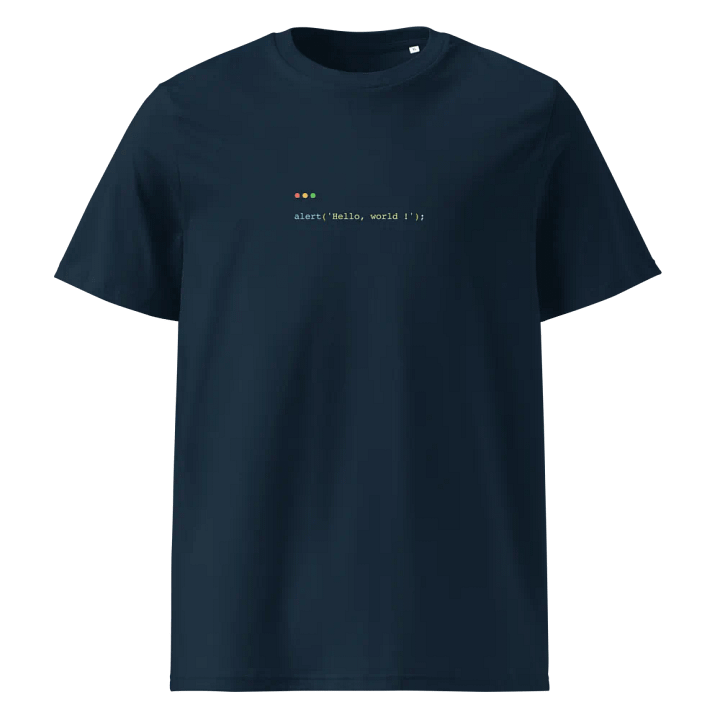 JS Hello World Eco T-shirt product image (1)