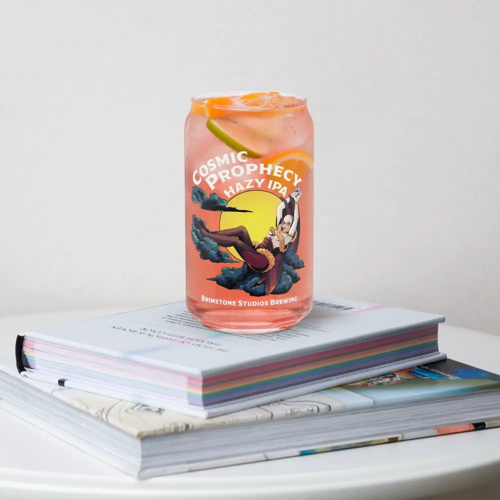 Cosmic Prophecy Can-Shaped Glass product image (34)