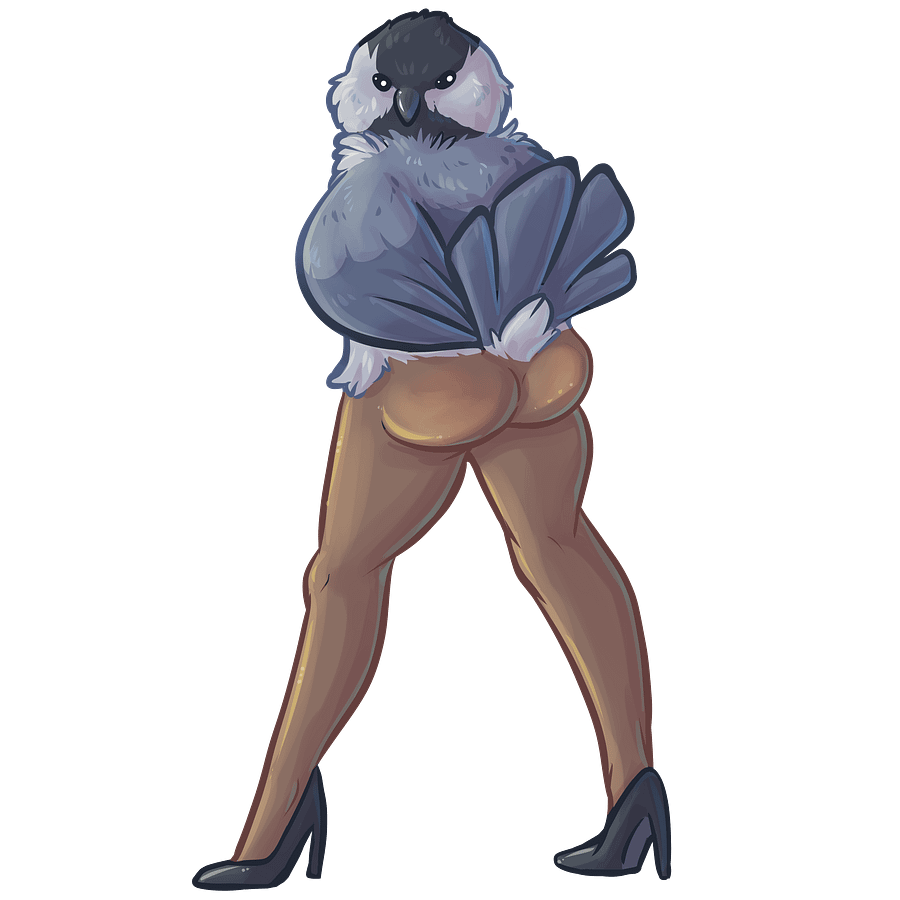 Chick-a-Dee-Cheeks Sticker product image (1)