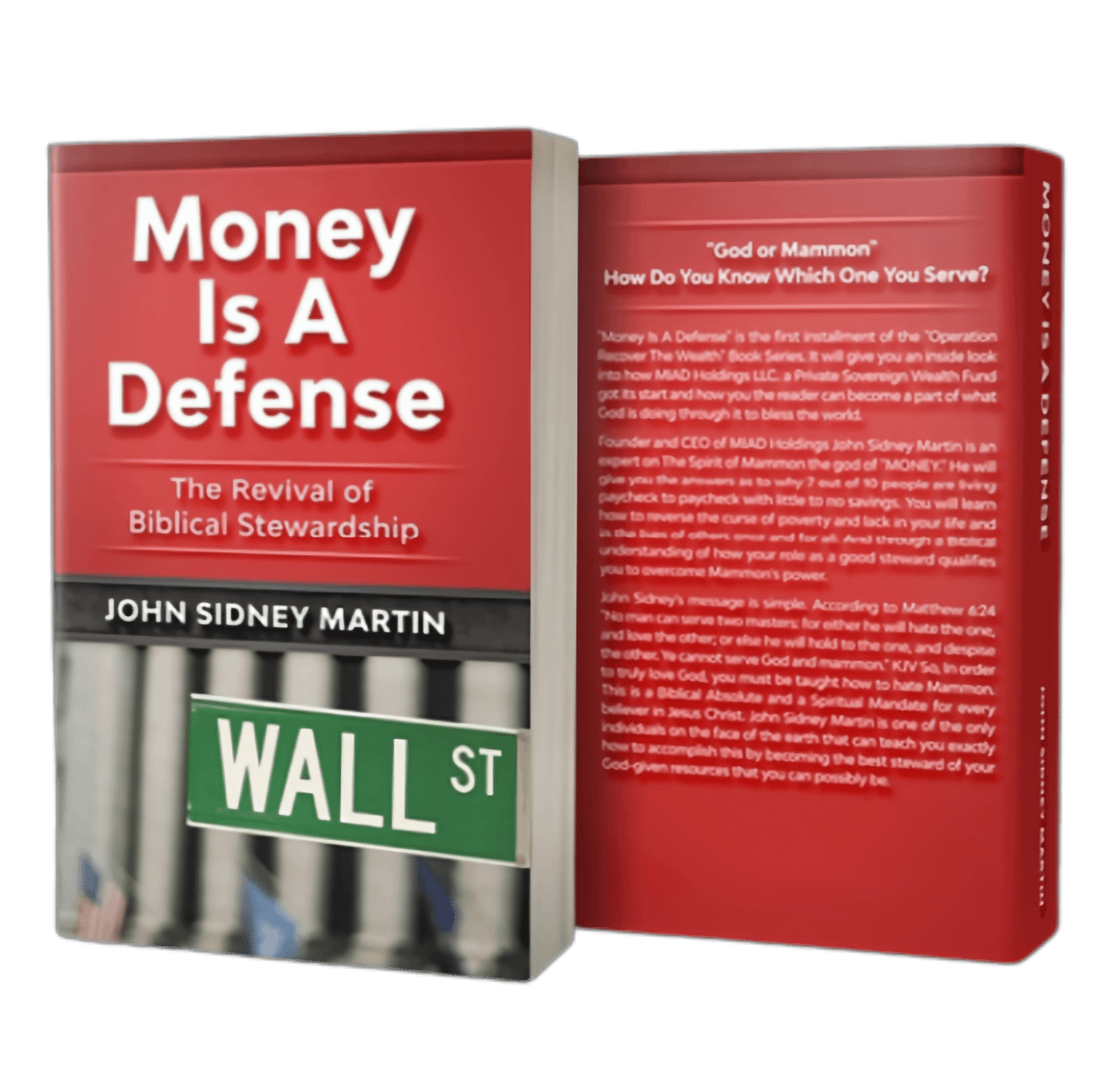 Signed Copy of Money Is A Defense