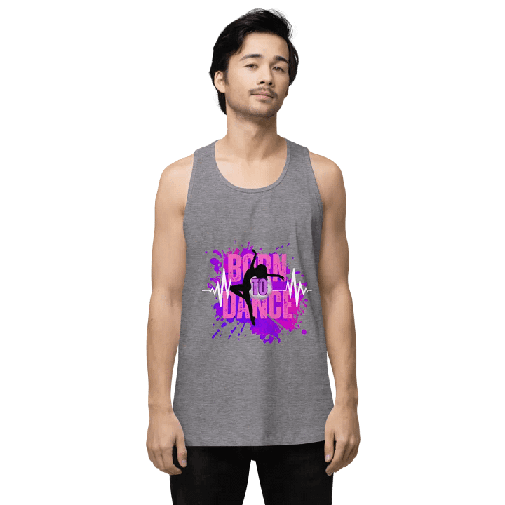 Born to Dance Her Silhouette Embrace Tank Top product image (9)