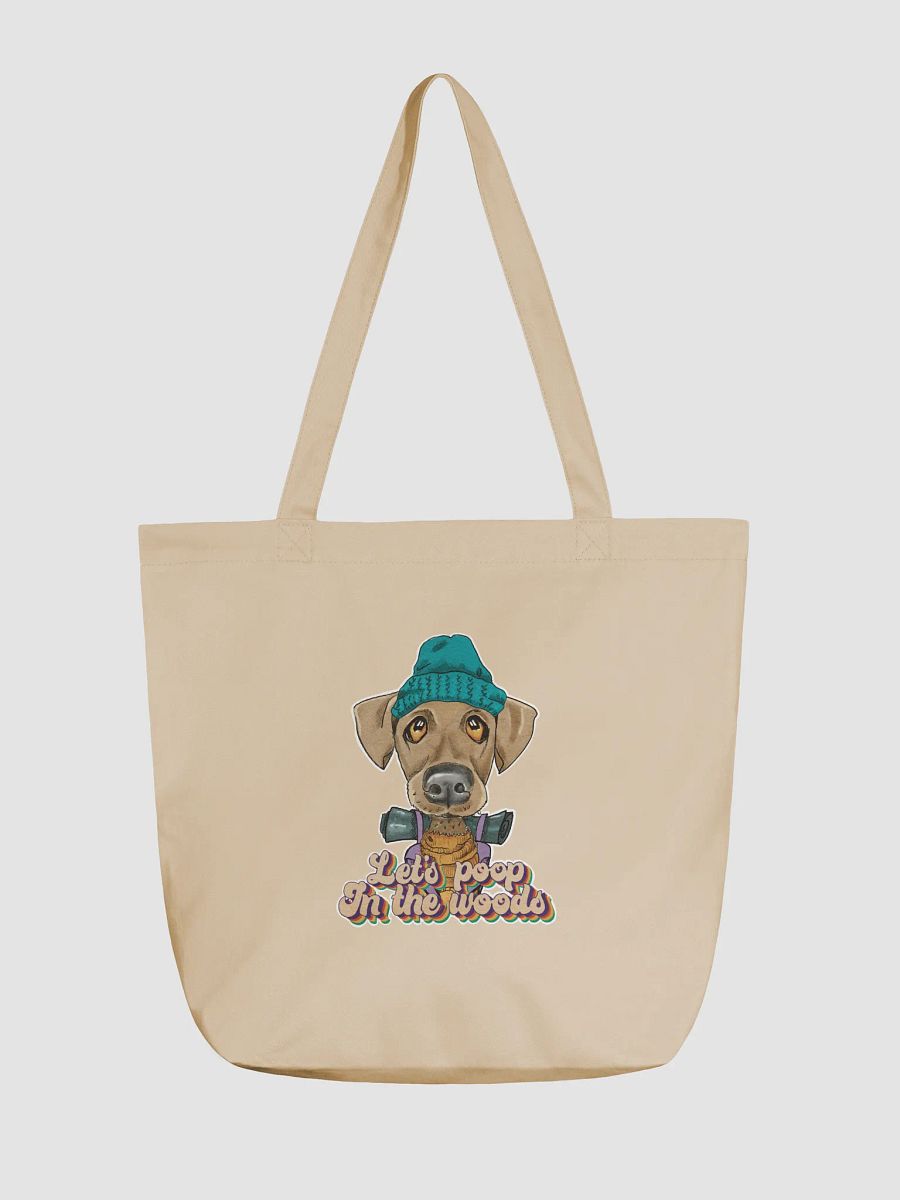 Camping Dog let's poop in the woods product image (1)