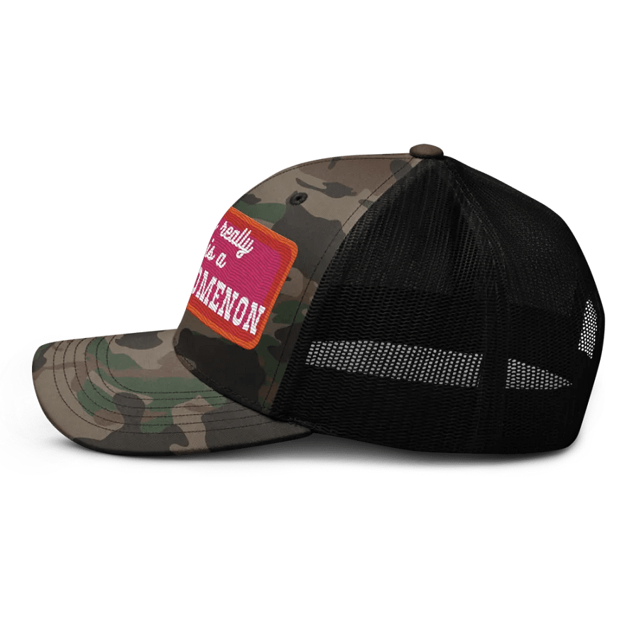 Femininomenon Camo Trucker Hat. product image (4)