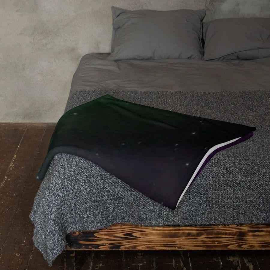 Green&Purple Space Blanket product image (23)