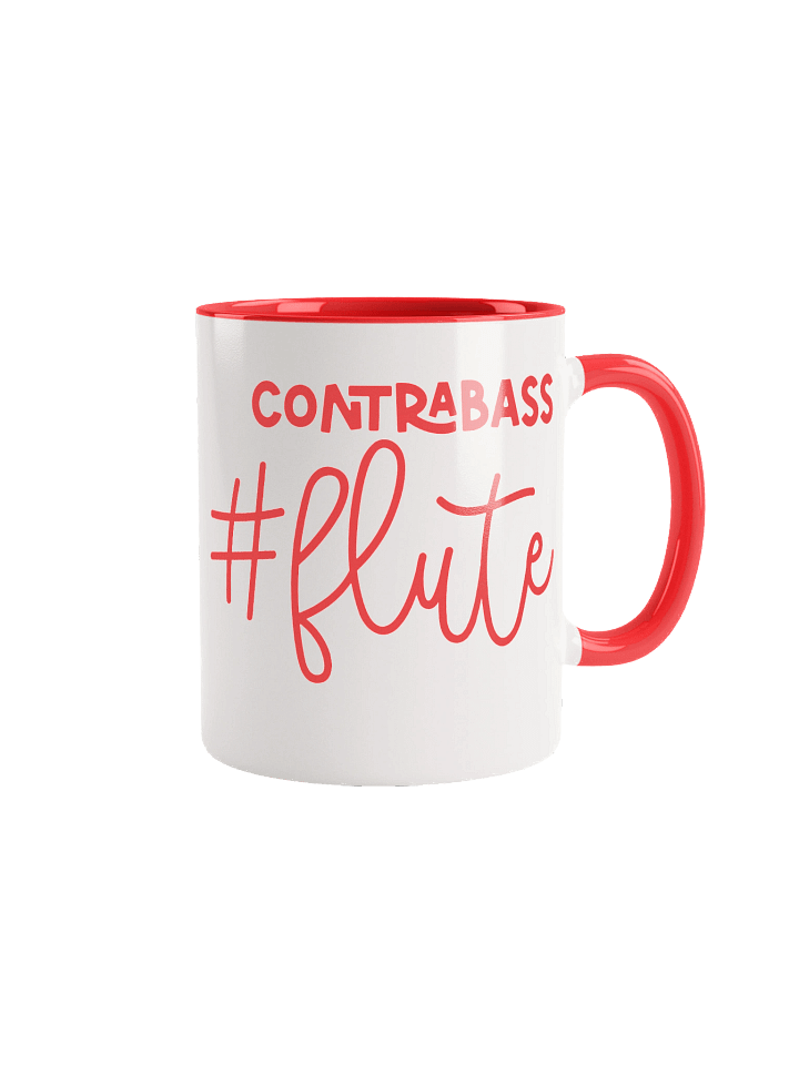CONTRABASS #flute Ceramic Mug product image (1)