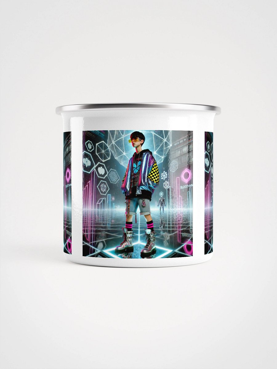 Meta Kid #5 Enamel Mug product image (2)