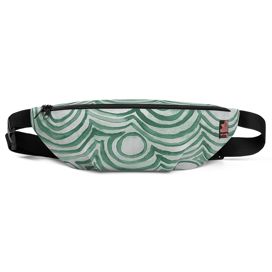 "Green Swirl" Fanny Pack product image (1)