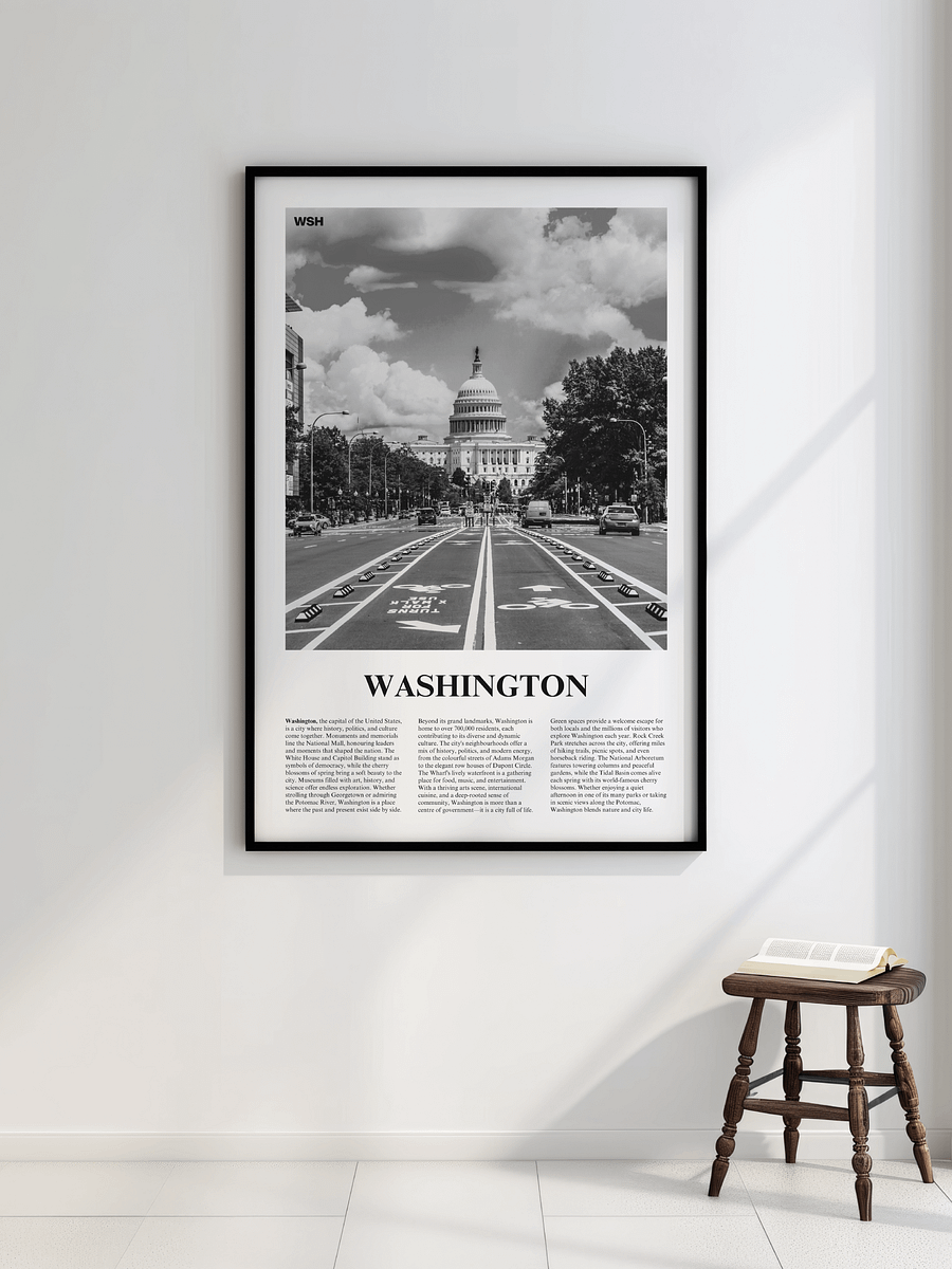 Washington 01 Newspaper Poster product image (4)