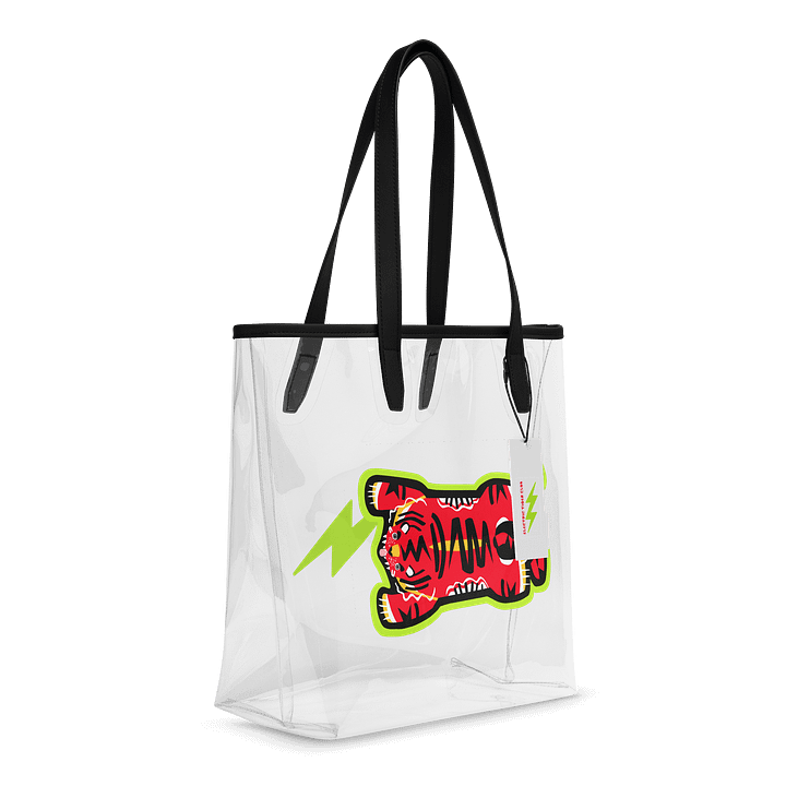 Red Electric Tiger - Clear Tote product image (2)