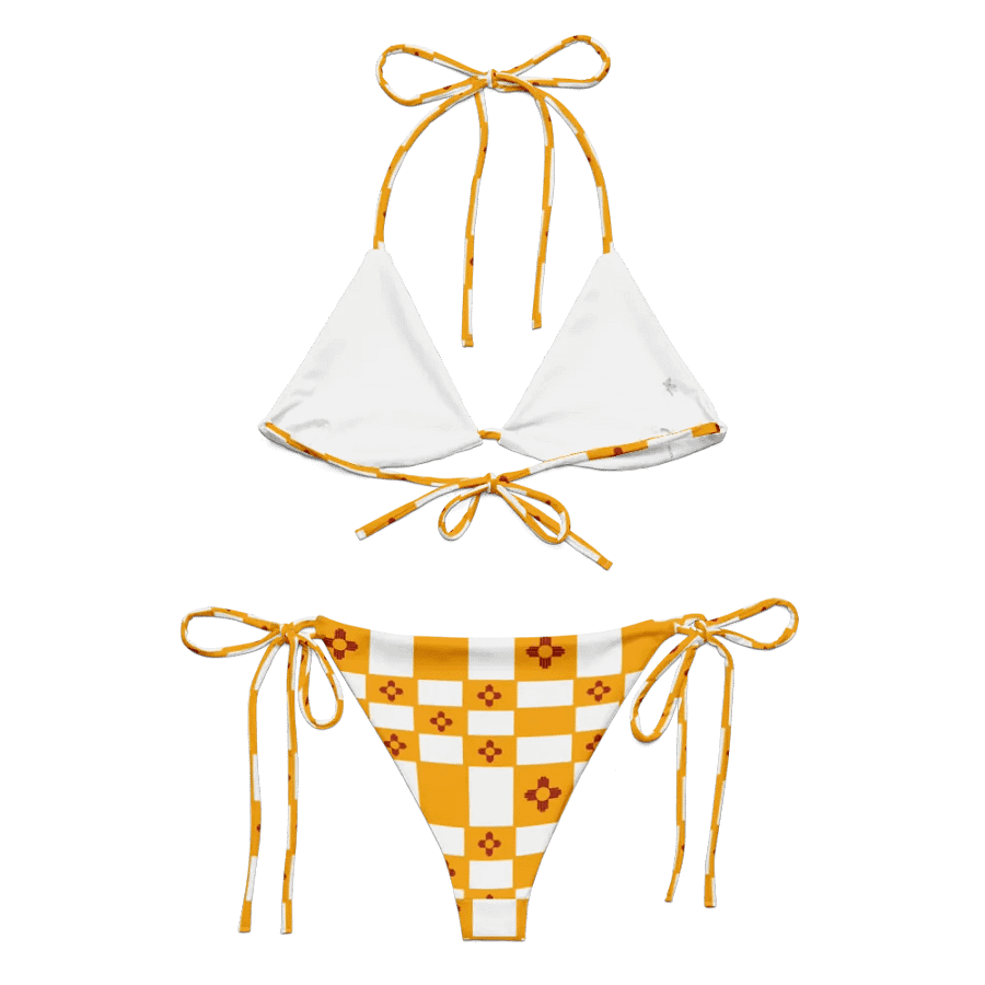 New Mexico Zia Checkerboard All-Over Bikini Set product image (6)