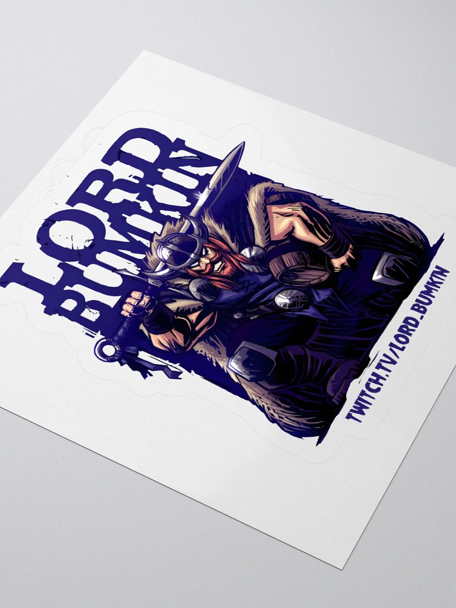 kneeling viking sticker product image (7)