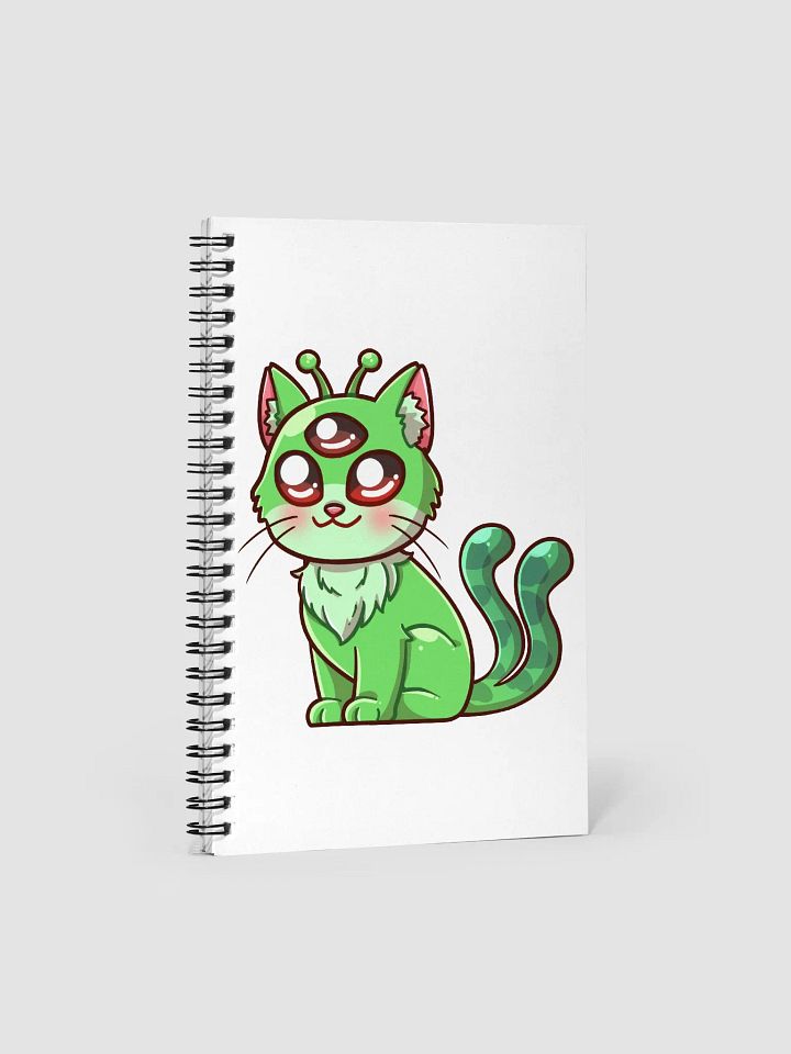 Cosmos Cat Spiral Notebook product image (1)