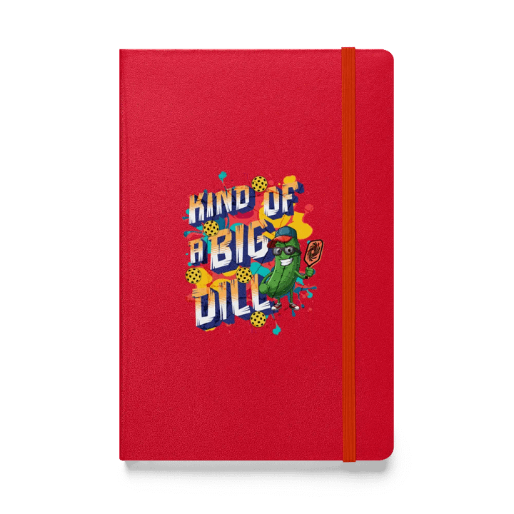 Kind of A Big Dill Pickleball Adventures Hardcover Journal product image (1)