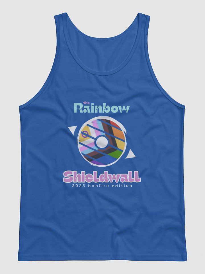 Rainbow Shieldwall Tank Top 2025 Bonfire Edition product image (1)
