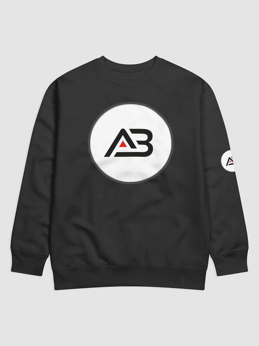 ABVOLLEYBALL Solid Round Neck Cotton Fleece Sweatshirt for Unisex product image (1)