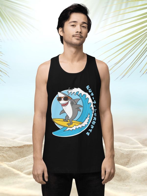 Surfing Shark Tank top product image (1)