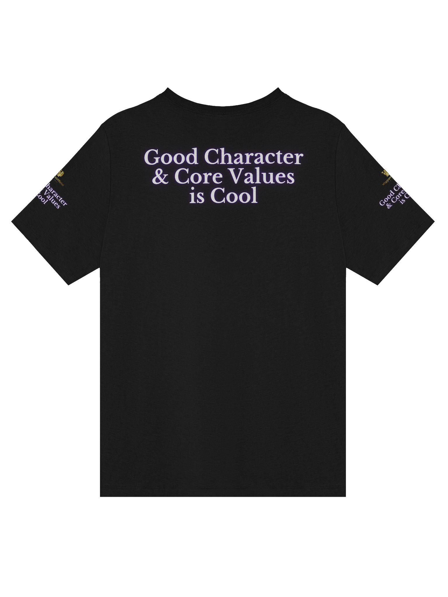 WigganOfficial “Good Character & Core Values is Cool” V-Neck T-Shirt product image (25)