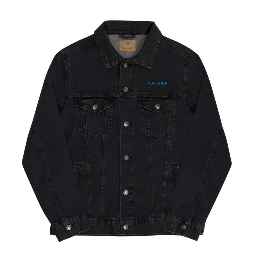 Threadfast Denim Embroidered Name Jacket product image (8)