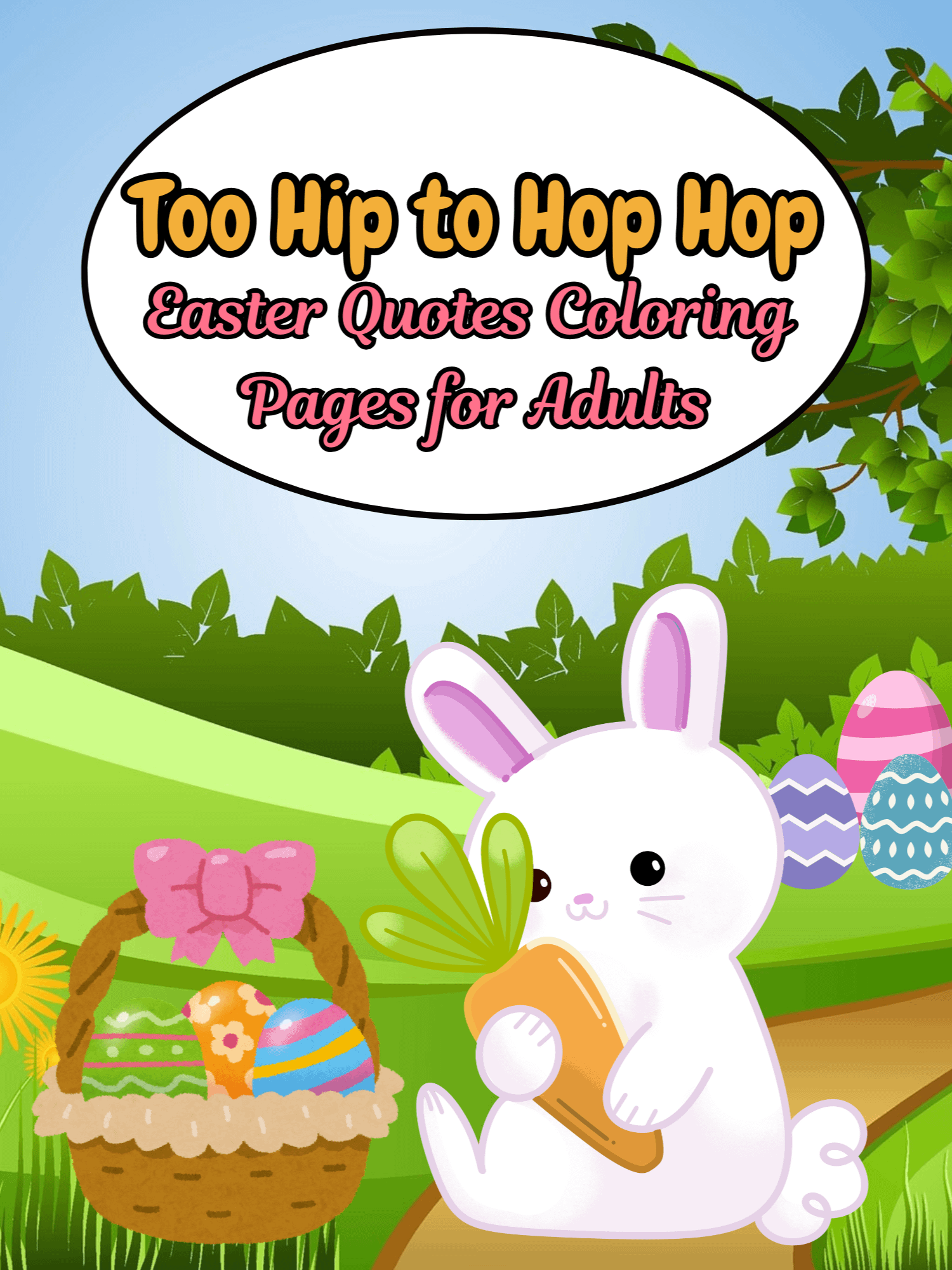 Easter Quotes Coloring Pages for Adults-60 Quotes product image (1)