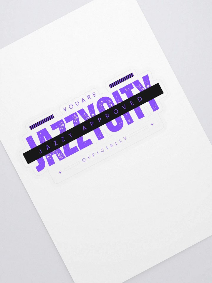 Jazzy Approved Stickers product image (1)