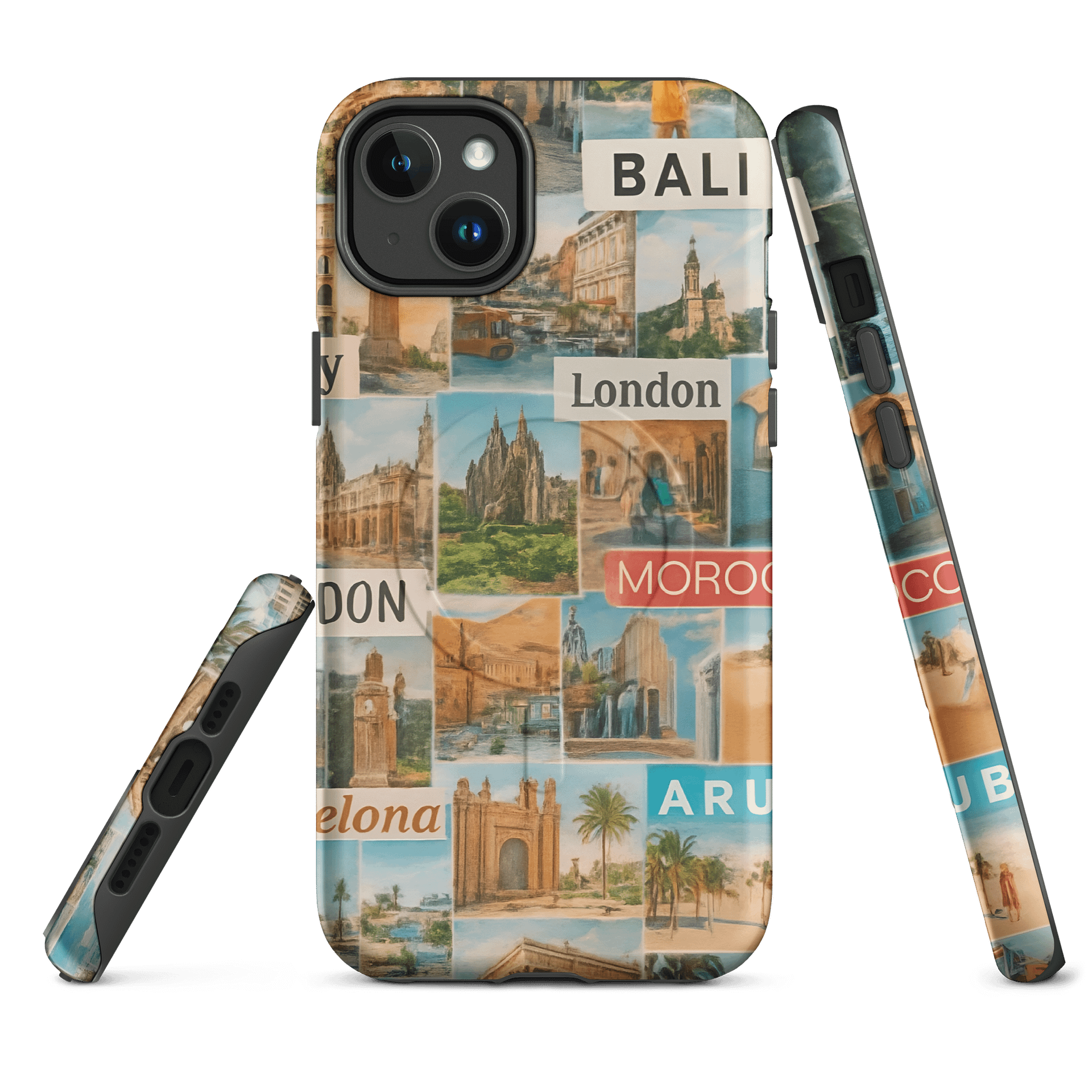 Wanderlust Collage MagSafe® iPhone Case product image (2)