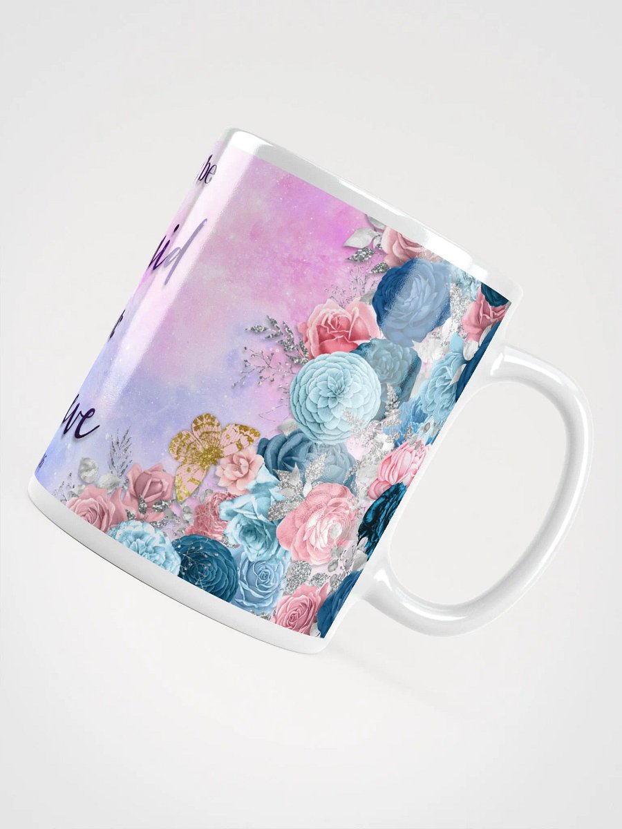 Don't be Afraid just Believe Floral Mug product image (7)