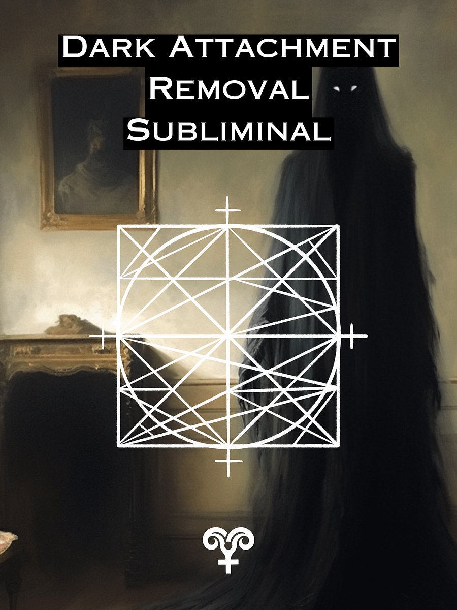 DARK ATTACHMENT REMOVAL Subliminal to Banish Negative Energy, Entities, Parasites. Stop Bad Luck. + 417hz, Take Back Your Energy! product image (1)