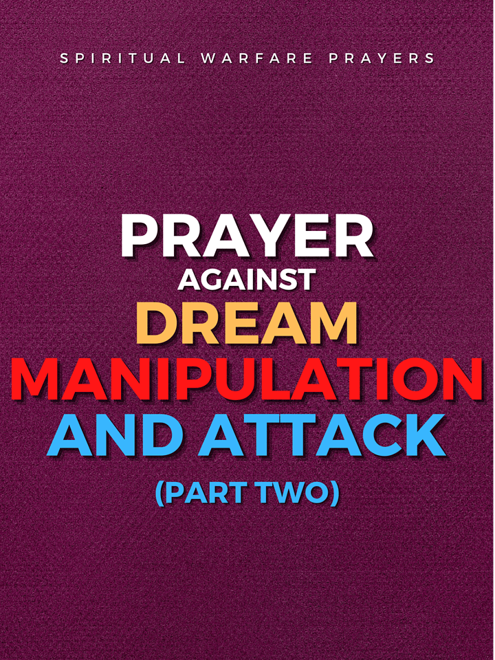 Prayer Against Dream Manipulation Part 2 product image (1)