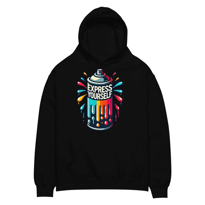 Expressive Splatter Hoodie product image (2)