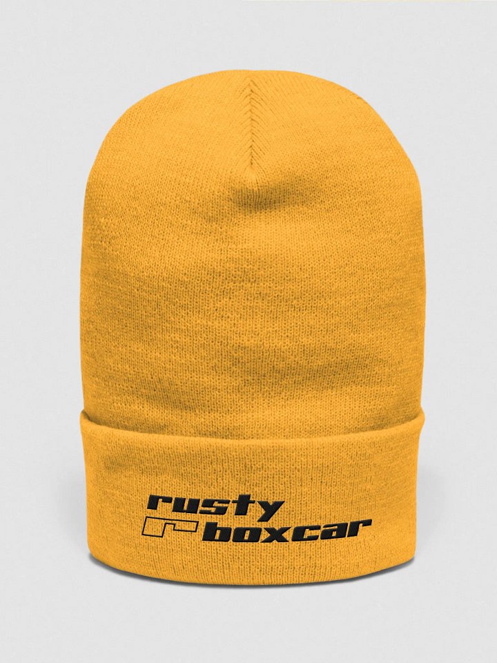 Rusty Boxcar Gold Beanie product image (1)