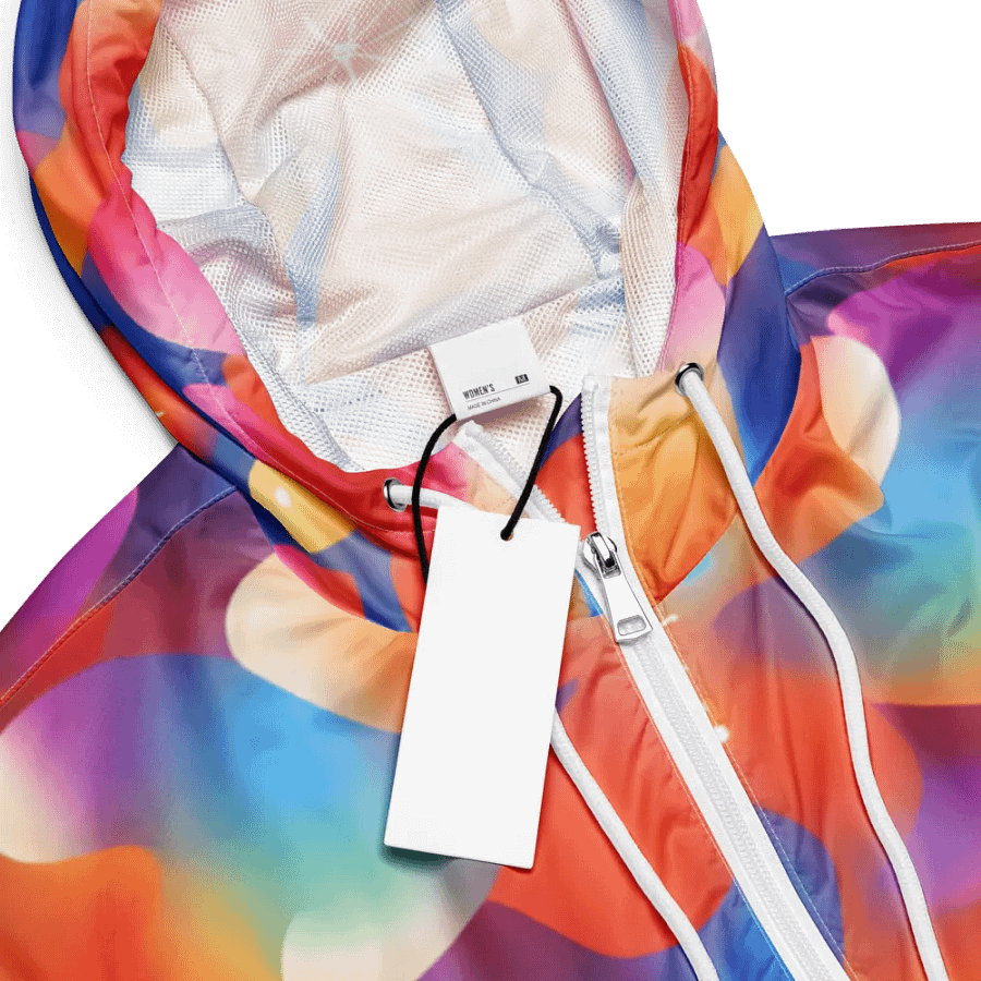 Clownfish but Cute Cropped Windbreaker product image (3)