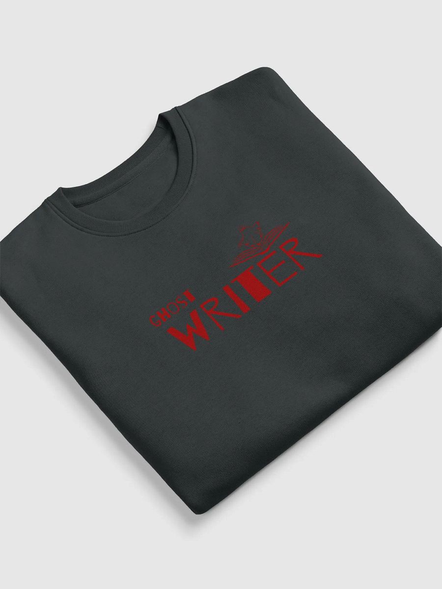 Ghost Writer Red Text with Spook Unisex Sweatshirt product image (20)