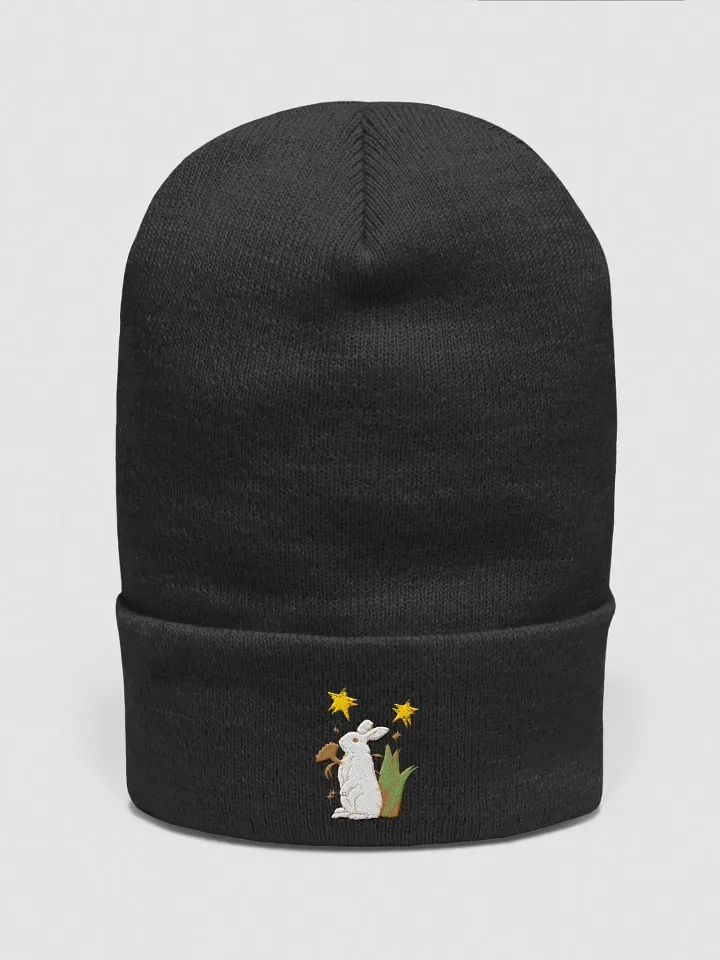 Stargazing Rabbit | Cuffed Beanie product image (1)