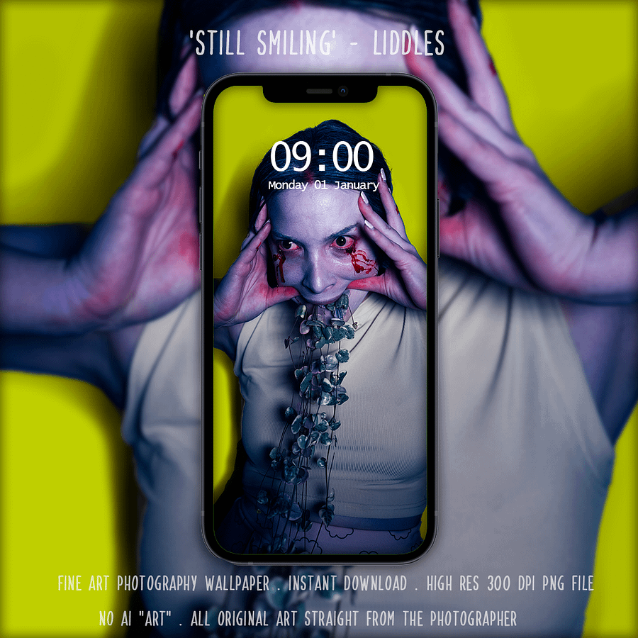 Still Smiling by Liddles phone wallpaper product image (1)