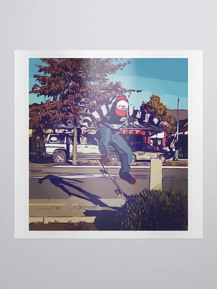 Skate or Die Sticker product image (1)