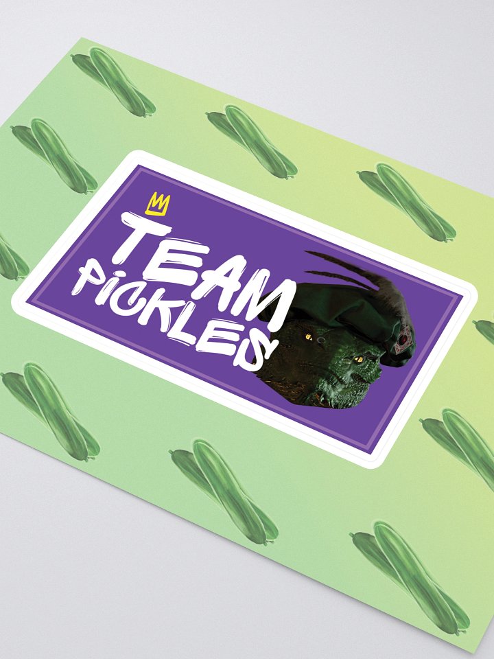 Team Pickles Sticker product image (1)