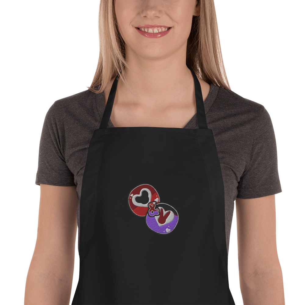 The Monroes Small Logo Embroidered Cooking Apron product image (1)