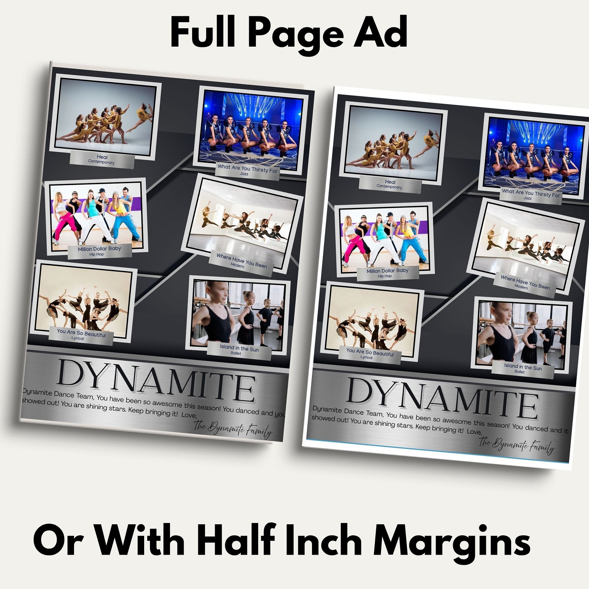 Dynamite Dance Program Ad product image (2)