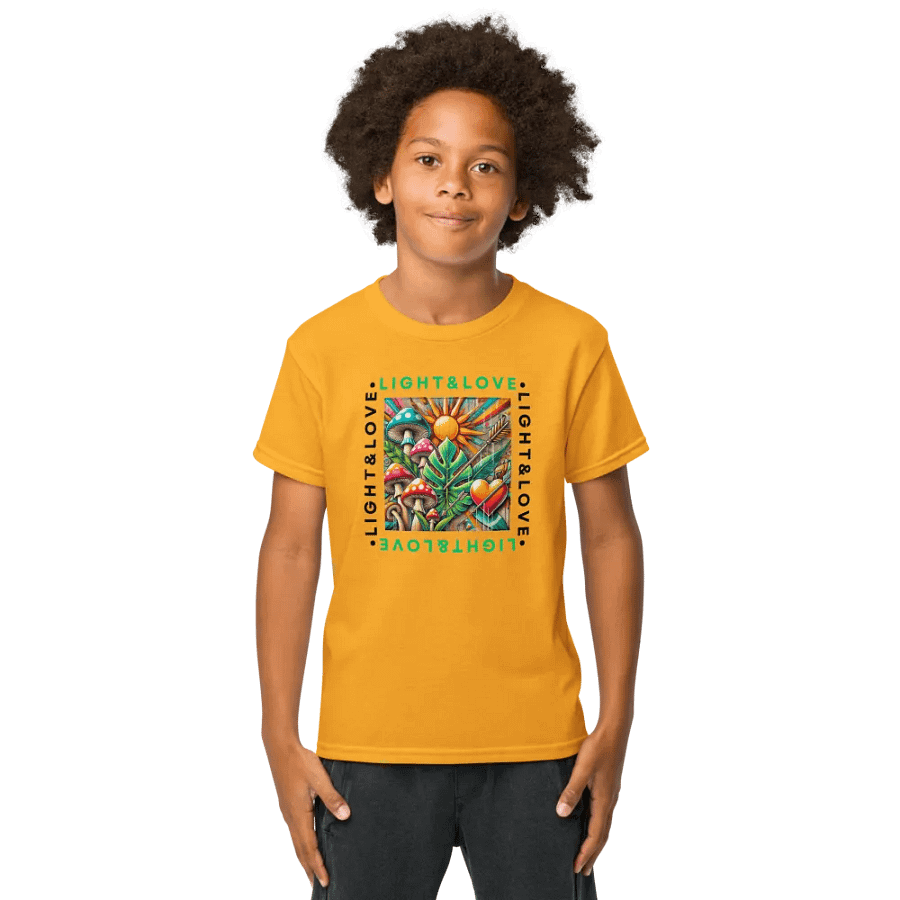 [Kids] Light & Love Tee: The Streets Are Talking Art Style product image (1)