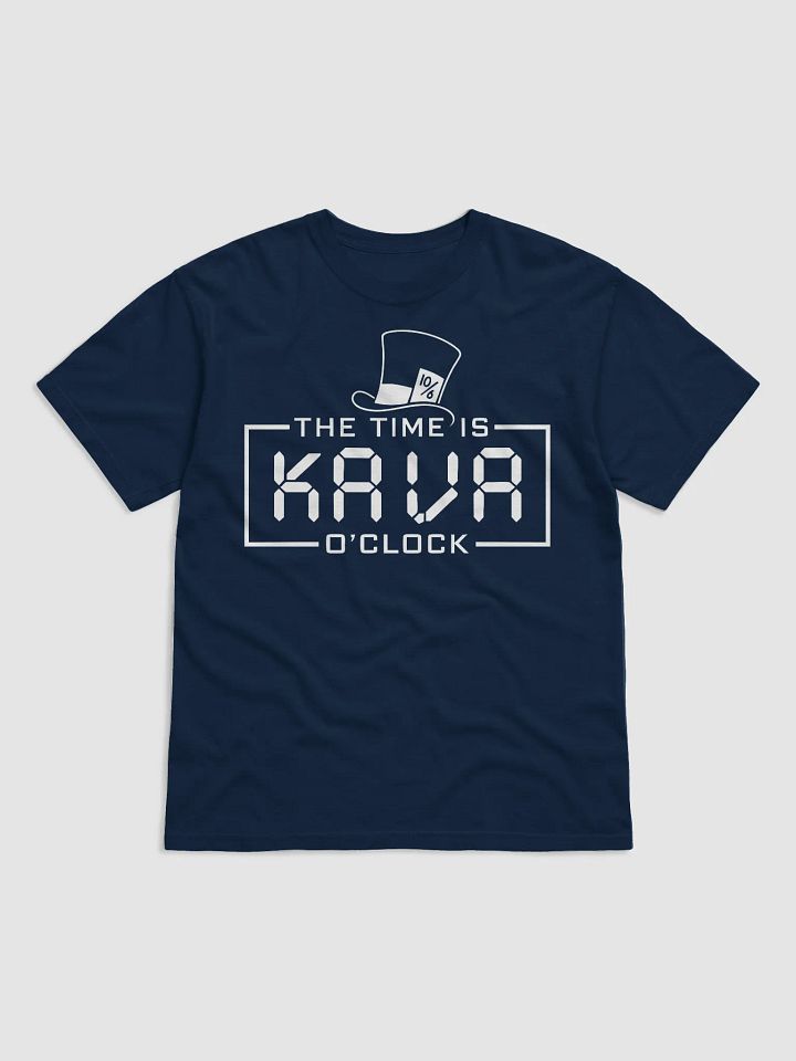 The Time Is Kava O'Clock – Mad Hatter Edition Tee product image (2)