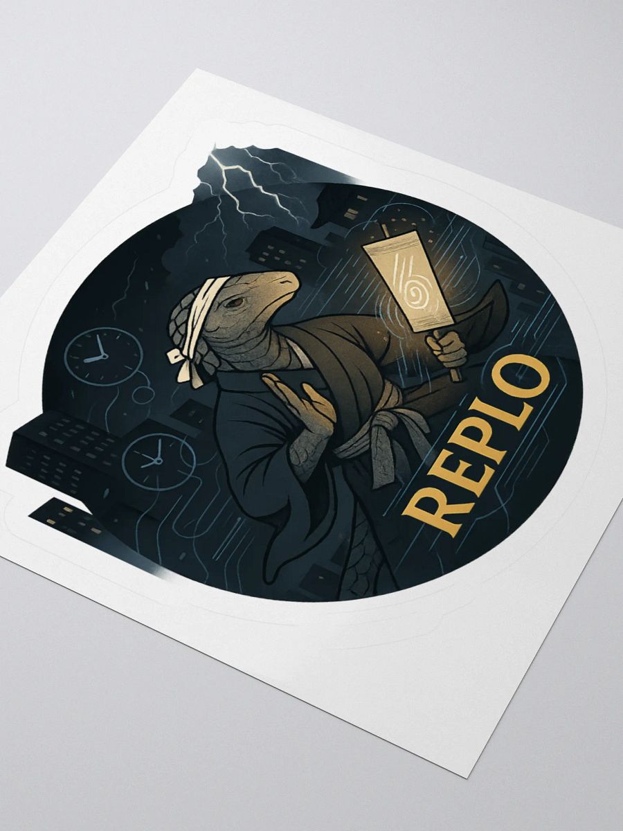 Replo Midnight Courier Sticker product image (7)