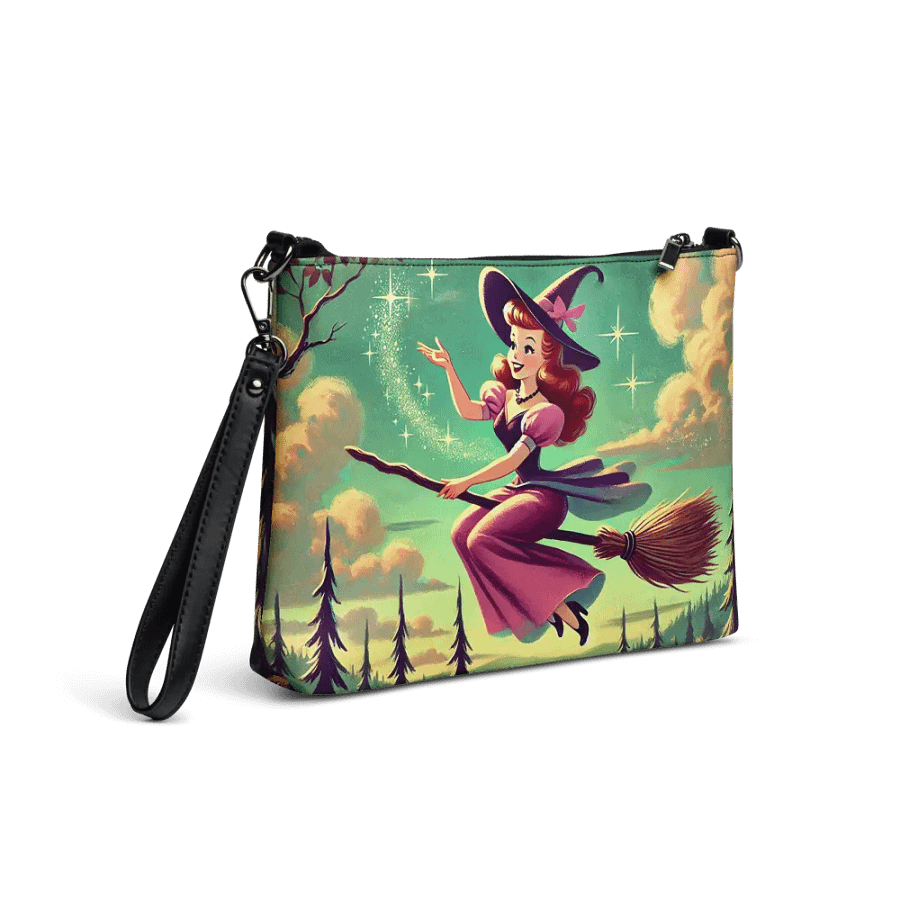 Enchanting Witch Halloween All-Over Print Crossbody Bag product image (4)