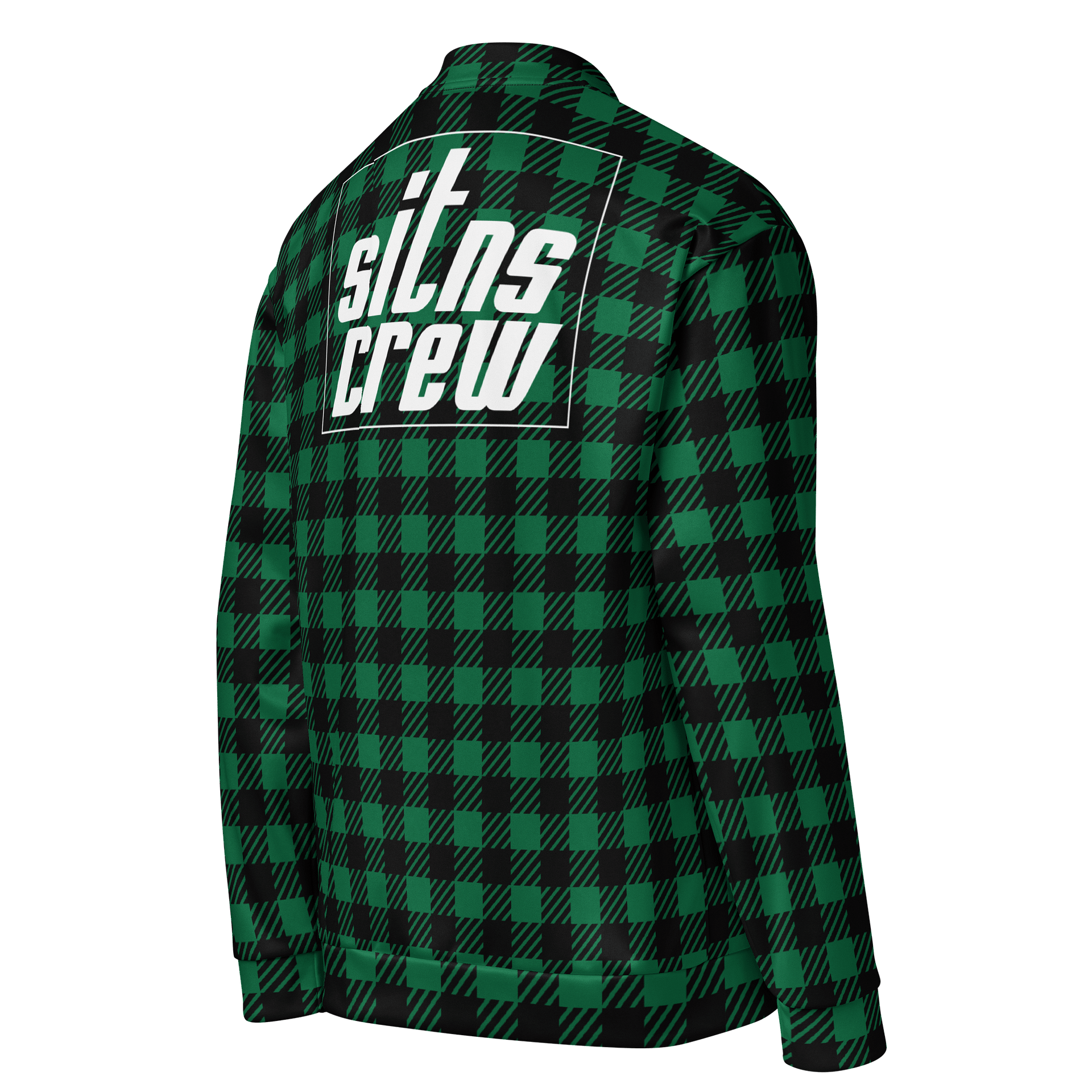 STNS Checkered Chaos Bomber Jacket product image (4)