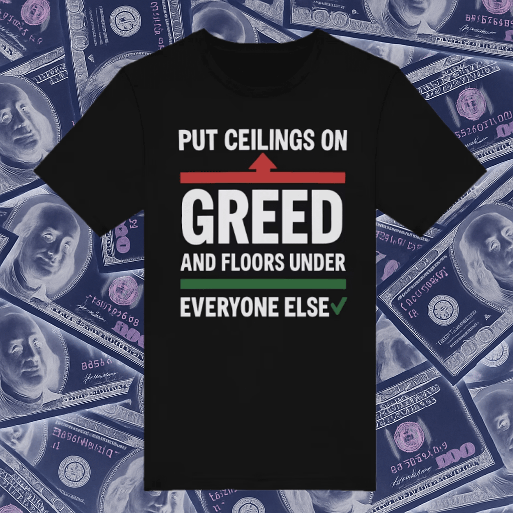 Greed Limits Unisex Supersoft T-Shirt product image (1)