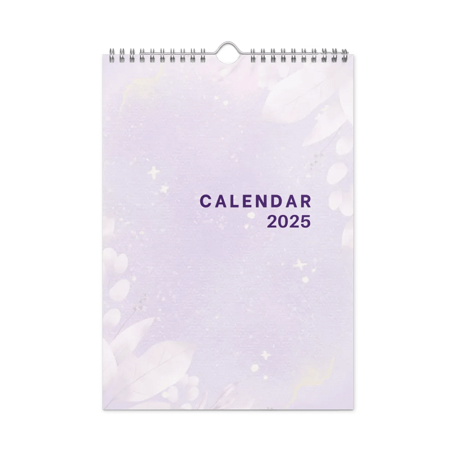 FLORAL INSPIRATIONAL QUOTES WALL CALENDAR 2025 product image (3)