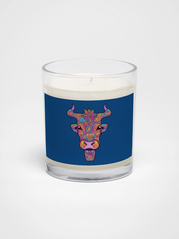 Floral Cow Face - Soy Candle product image (1)