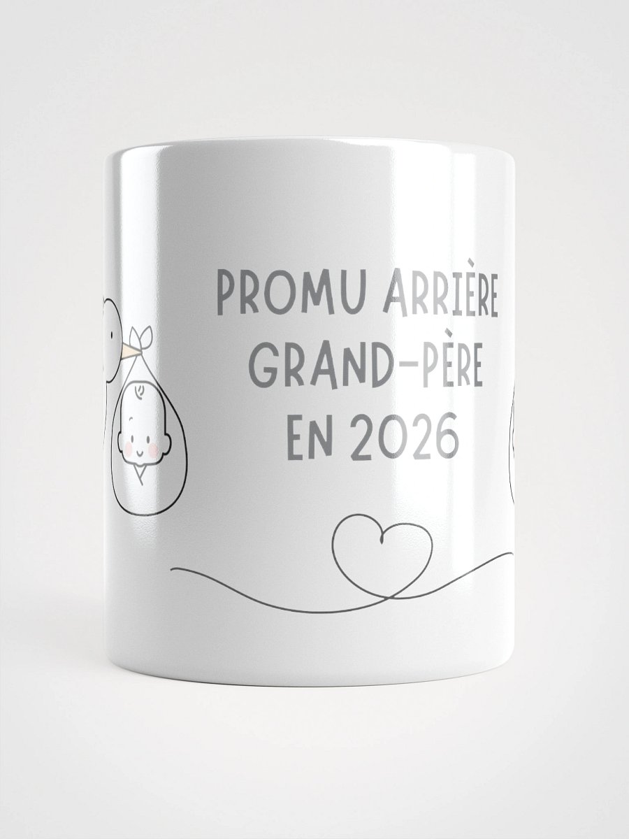Mug Blanc - Promu Arrière-grand-Père en 2026 - Cigogne Annonce Naissance - Cadeau Original product image (1)