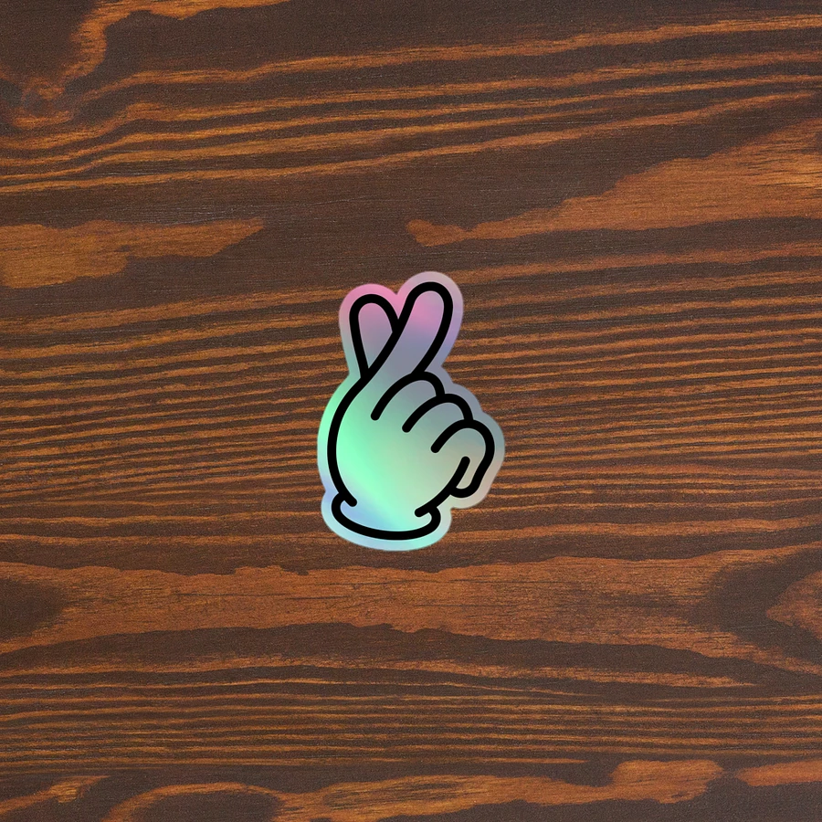 Finger heart holo product image (3)