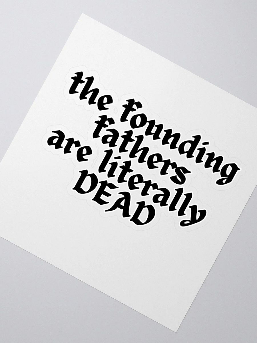 Founding Fathers Sticker product image (2)